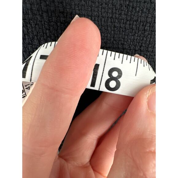 Banana Republic Jacket Womens Small 4 Black Moto Zip Cotton Boho Grunge - Picture 7 of 7